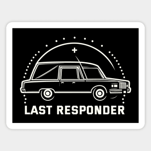 Last Responder // Retro Design Magnet
